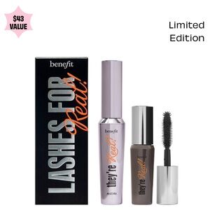 Benefit Lashes for Real Mascara Duo - Black and Brown